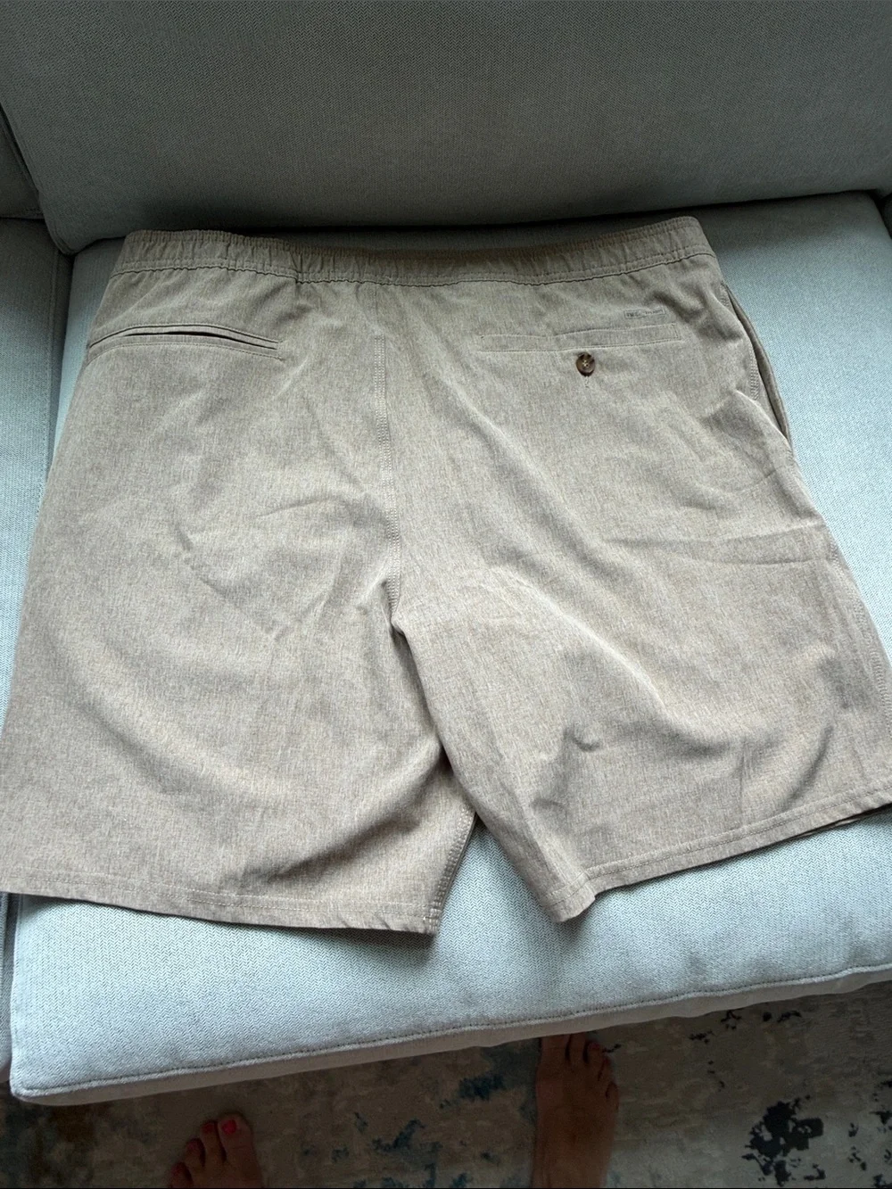O'Neill Tan Drawstring Hybrid Swim Shorts
